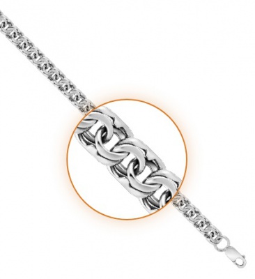 Сапфир каталог товаров Цепь мужская из серебра 