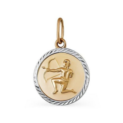 Сапфир каталог товаров Подвеска знак зодиака из золота 