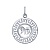 Сапфир каталог товаров Подвеска знак зодиака из серебра